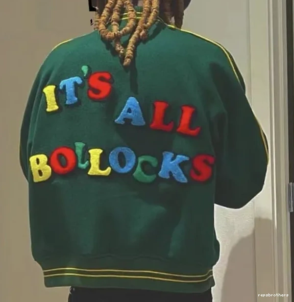 M It's Green L Bollocks S 21SS Jacket All Varsity Reid Black XL Jamie 1010